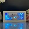 Inuyasha LED Light Box Anime Peripherals Bedroom Decor Night Lamp Multiple Colors Luminous Toys Collectible Desk Model Gifts