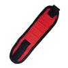 Wrist Tool Holder 3 Rows Magnetic Suction Wristband Organizer for Holding Screws Nails Fasteners