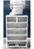 Morandi Children's Multi-Layer Storage Cabinet - Thickened Plastic Toy Organizer