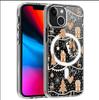 Christmas House Magnetic Transparent Full Coverage Case for iPhone 15/16/17 Pro Max