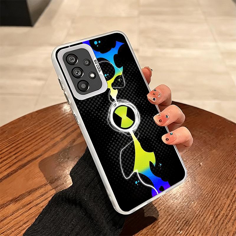 Cartoon Ben 10 Soft Phone Case for Samsung A17 A16 A15 A14 A13 A57 A56 A55 A54 A53 A37 A36 A35 A34 A33 A26 A25 A24 A23 A52