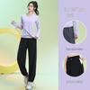 Women's Quick-Dry Slimming Sports Suit: Long Sleeve, Loose Fit for Running & Fitness