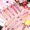 Eiscreme Stift Großpackung Niedlicher Eiscreme Gelstift Streusel Schreibstift Dessert Stift Neuheit Eiscreme Tintenstift Süßigkeit Ausziehbarer Kugelschreiber