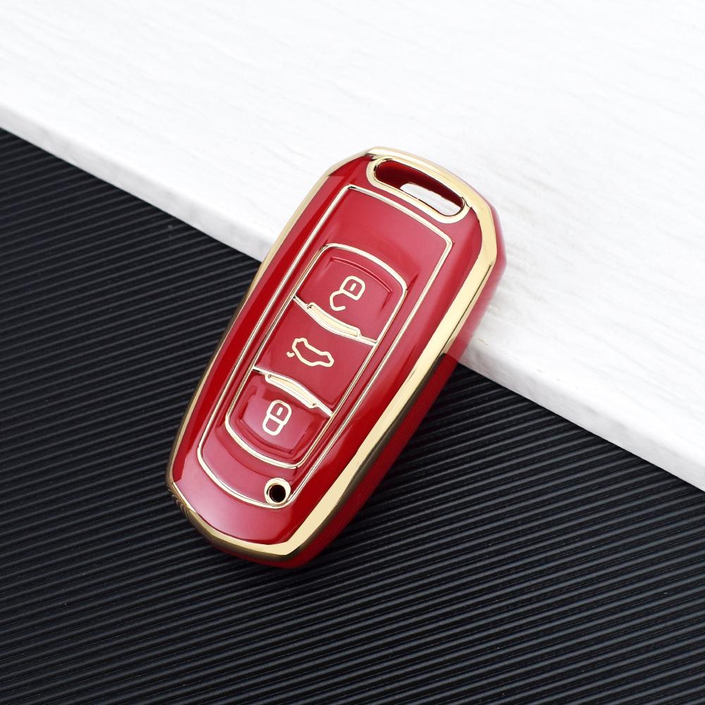 TPU for Geely Car Key Case Cover Holder for Geely Emgrand 7 GX3 Atlas GS NL3 Gili Emgrand 7 EX7 GT GC9 Protector
