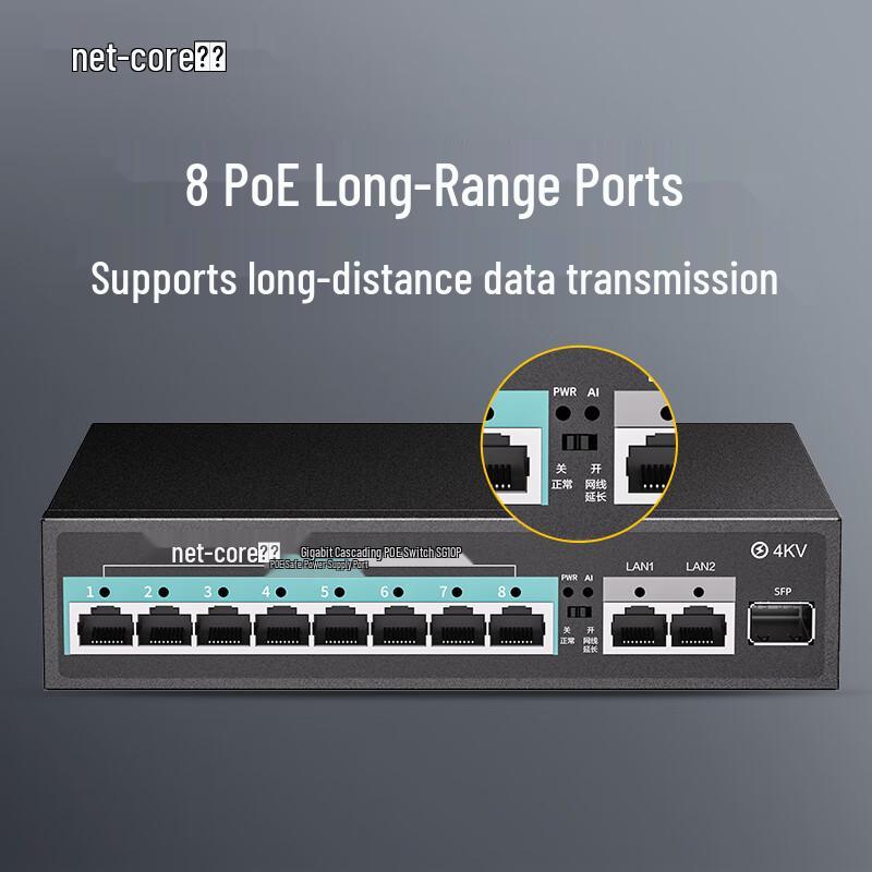 Netcore Unmanaged PoE Network Switch