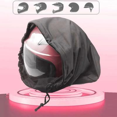 Sac de Protection Doux pour Casque Intégral ou Demi-Casque avec Cordon de Serrage Anti-Poussière Nouveau Sac pour Casque de Moto