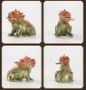 Brass Dragon's Nine Sons Ornament: Handcrafted Living Room and Office Decor, Perfect Housewarming Gift for Attracting Wealth