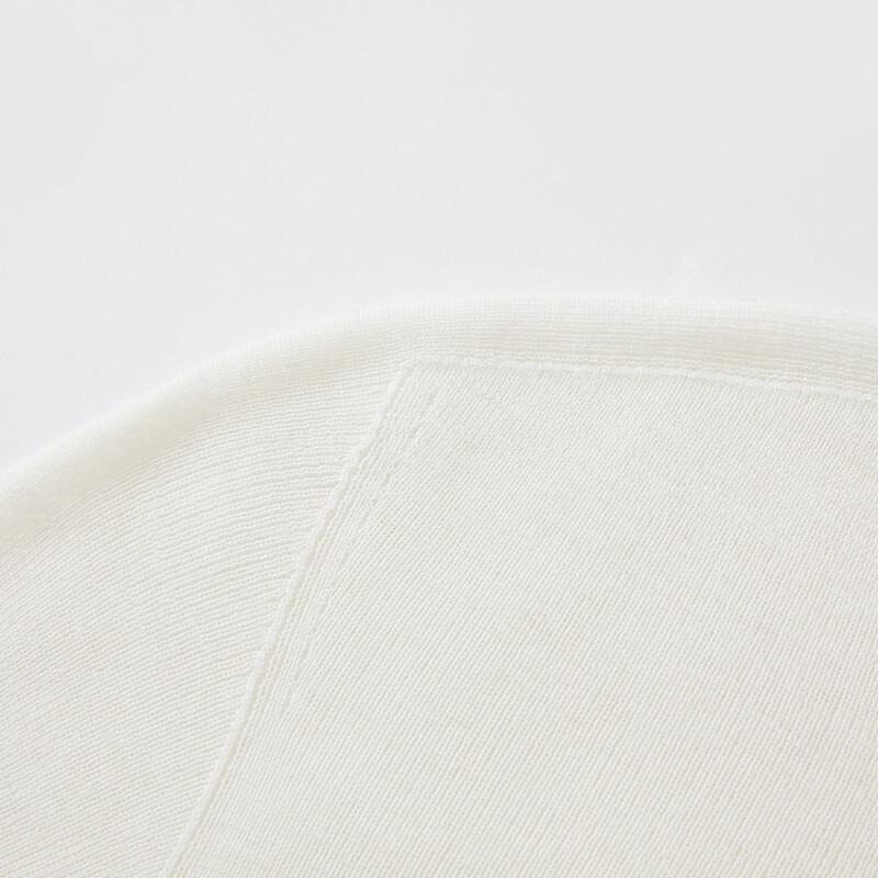 JUZUI Women's Seamless Wool-Cashmere Blend Base Layer Top