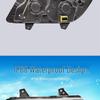 Compatible with Jiefang Hany V2.0: Upgraded Super Bright Dual-Lens LED Headlight Assembly