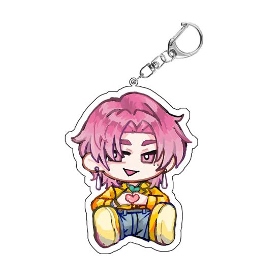 Yousheng Witch Hunters Keychain Pendant Rich Character Modeling Lightweight Portable Key Chain Anime Girl Charm Key Holder Backpack Accessories