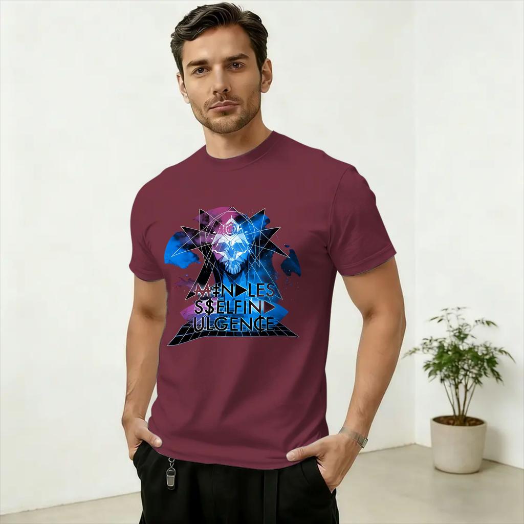 Band MSI Fanart Unisex T Shirts Novelty Tees Short Sleeve Crew Neck T-Shirt 100% Cotton Printing Tops