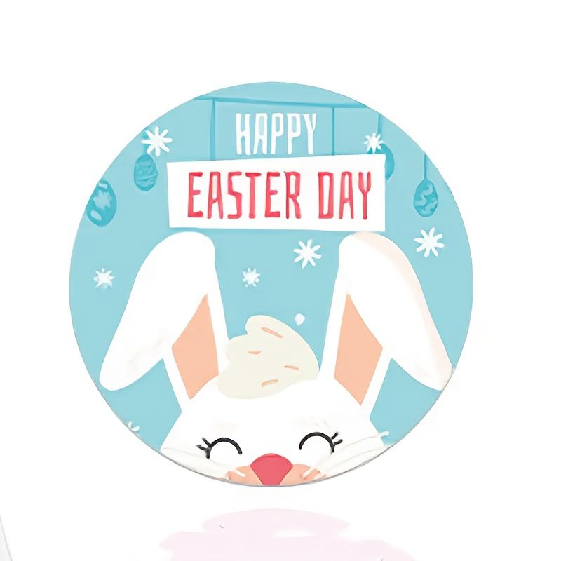500pcs Easter Bunny & Egg Design Stickers Self-Adhesive Paper Decor for Gifts, Bags, and Party Decorations, Festive Holiday Stickers