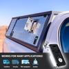 Push Button Access RV Hatch Locks Zinc Alloy Lever Push Button Latches  Camper