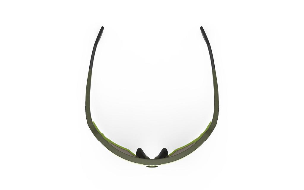 Rudy Project DEFENDER Sports Olive Sunglasses, Matte/Multi-Laser Yellow, SP520513-0000