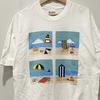 Vintage 90s The Sea Artist T-Shirt Retro Style