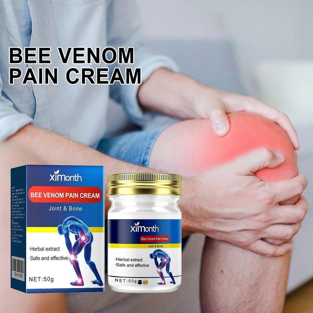 Ximonth Bee Venom Joint Care Cream  Relieves Lower Back, Knee, Bone, Muscle, And Joint Pain