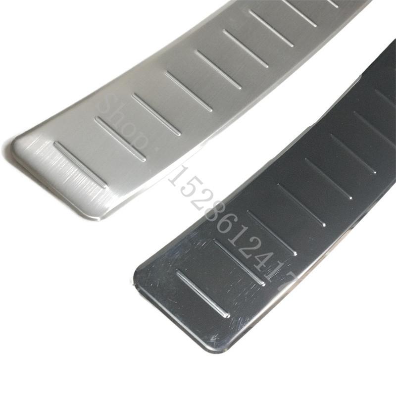 for Seat Alhambra 2011 2012 2013 2014- Car Accessories stainless steel Rear Bumper Protector Sill Trunk Tread Plate Trim