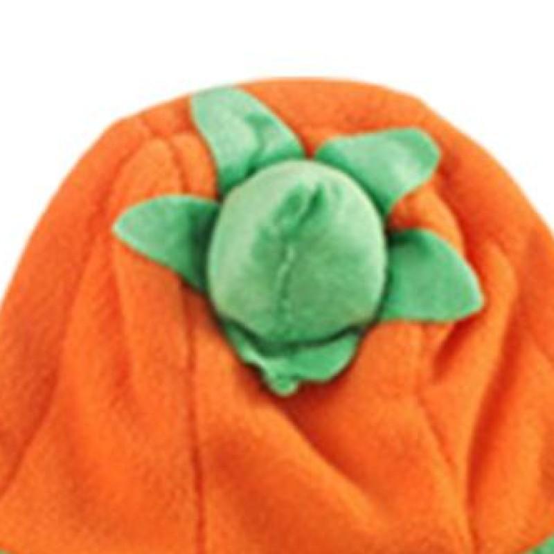 Halloween Pumpkin Dog Clothes Breathable Orange Dog Hoodie Pet Cosplay Costume for Pet Dog Cat