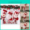 Colorful 3d Christmas Stockings Featuring Santa Reindeer Snowman For Kids Gift Bags