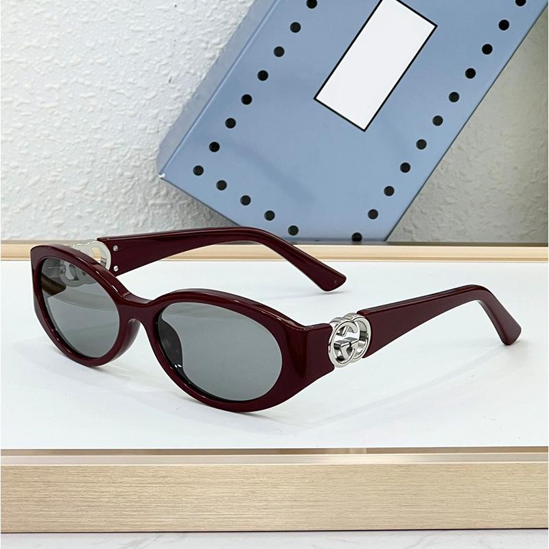 

Retro Cat-Eye Sunglasses for Men: Trendy European & American Street Style, Sunshade Glasses GG1662.