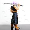 JJ Studio Trunks Figure Dragon Ball Z Sword Style Interchangeable Two Heads PVC 34cm/13.39Inch Anime Collectible Model Gift Deco