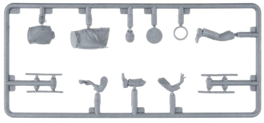 Miniart Maßstab Modernes Café und Kunden Set 2 mit 3 Kunststoff MA38090 1/35 Figuren, Modell,