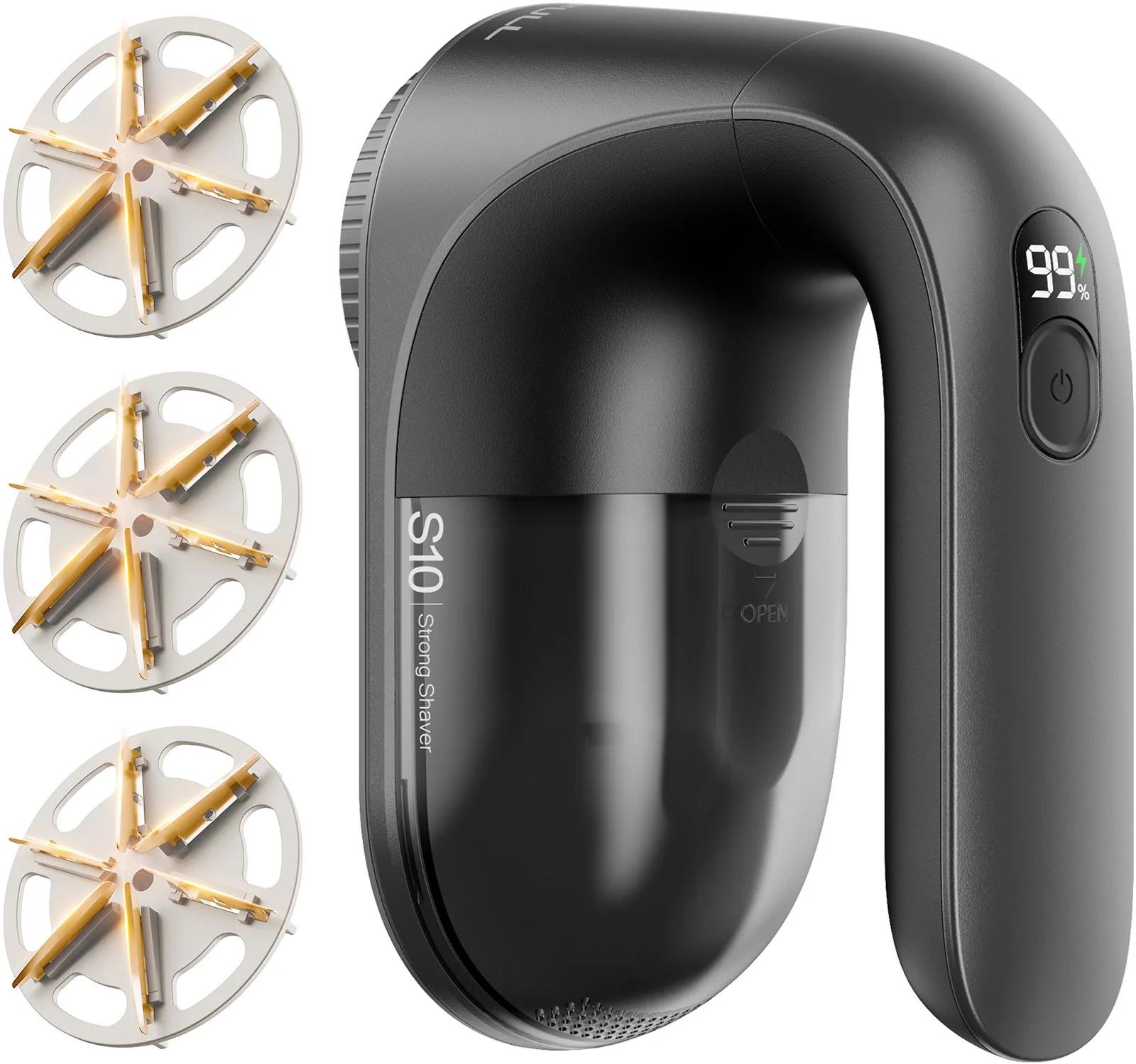 

New household clothing hair removal ball, floating hair trimming machine, USB rechargeable single head electric hair trimmer чёрный