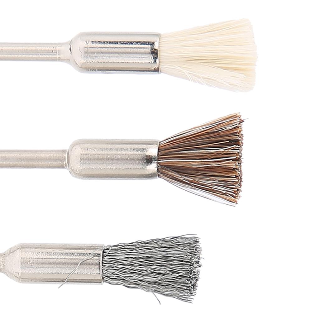 5pcs Nail Drill Bit Cleaning Brush Nail Dust Removal Brush Manicure Tool Accessory