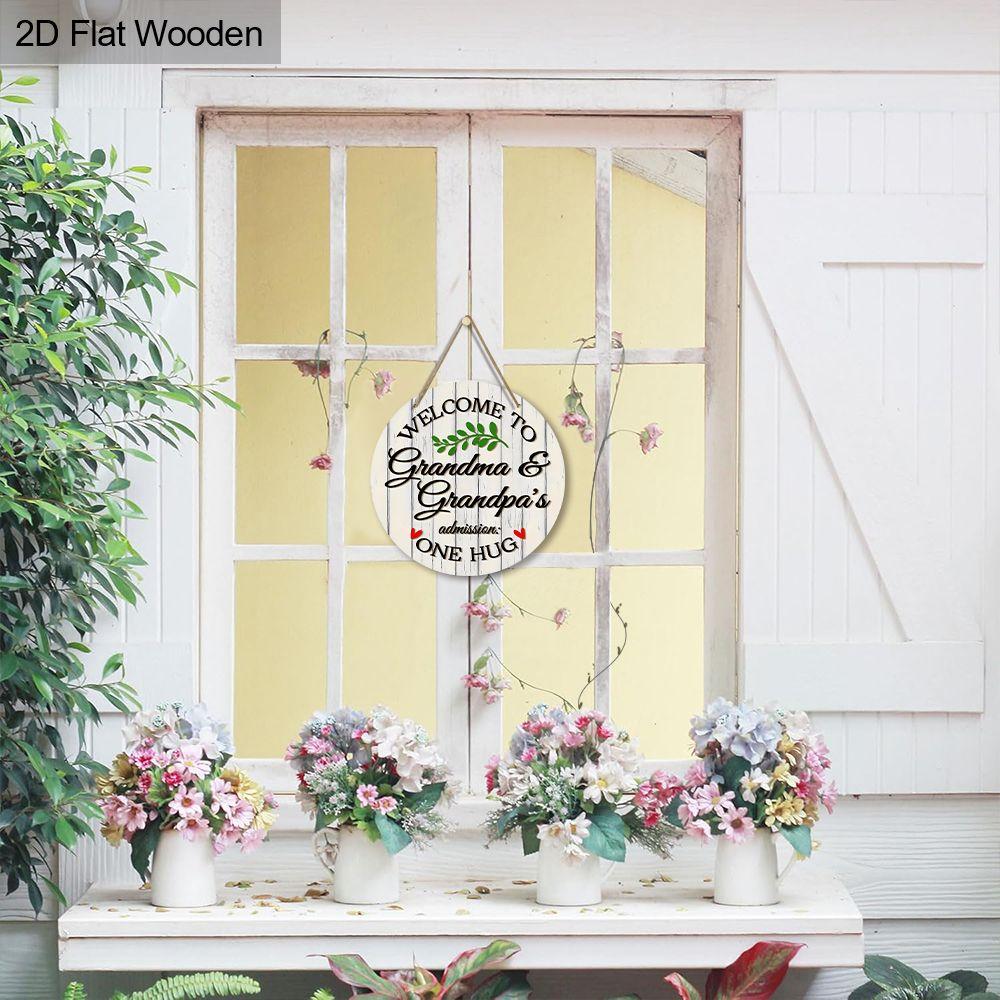 Płaskie dekoracyjne znaki 2D do zawieszenia, dekoracja ściany lub drzwi we wnętrzu, dekoracja ogrodu, ciekawe prezenty dla rodziny i przyjaciół