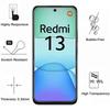 Coque pour Xiaomi Redmi 13 - Phonillico® - Souple - Transparent - 2 Verres Trempé - Résistant aux rayures