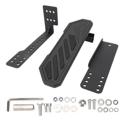 Dead Pedal Foot Rest Pad Left Side Adjustable Anti Slip Kick Panel Replacement for Wrangler JK JL