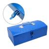 Robusts Iron Sheet Storage Box Portable Metal Tool Case Organizers for Home, Office, and Travel with Latches Closure