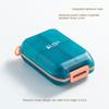 Frosted Travel Pill Dispenser Translucent Mini Medicine Box Weekly Pill Case  Drug Separation