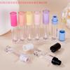 Kosmetikprobenbehälter Verpackung 8ml DIY Lippenbalsam Tube Behälter mit Kappe Nachfüllbare Leere Lippenstiftflasche Lipgloss Tube