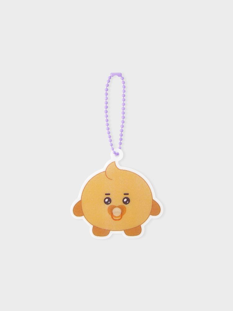 LINE FRIENDS BT21 SHOOKY BABY Newborn Lenticular Keychain