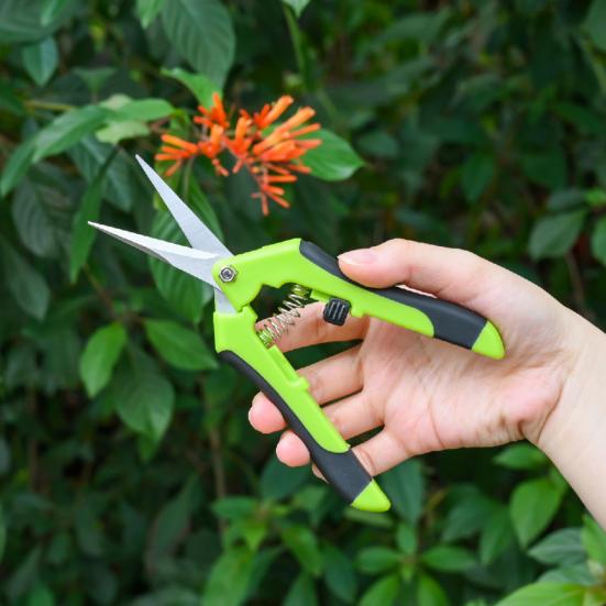 Stainless Steel Garden Pruning Shears Cutter Flower Branches Pruner Hand Tool