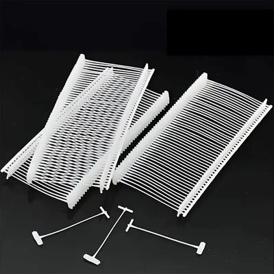5000Pcs Non-slip Standard Tagging Fasteners Fastener Clip Easy To Use Tagging Barbs Attachments DIY White