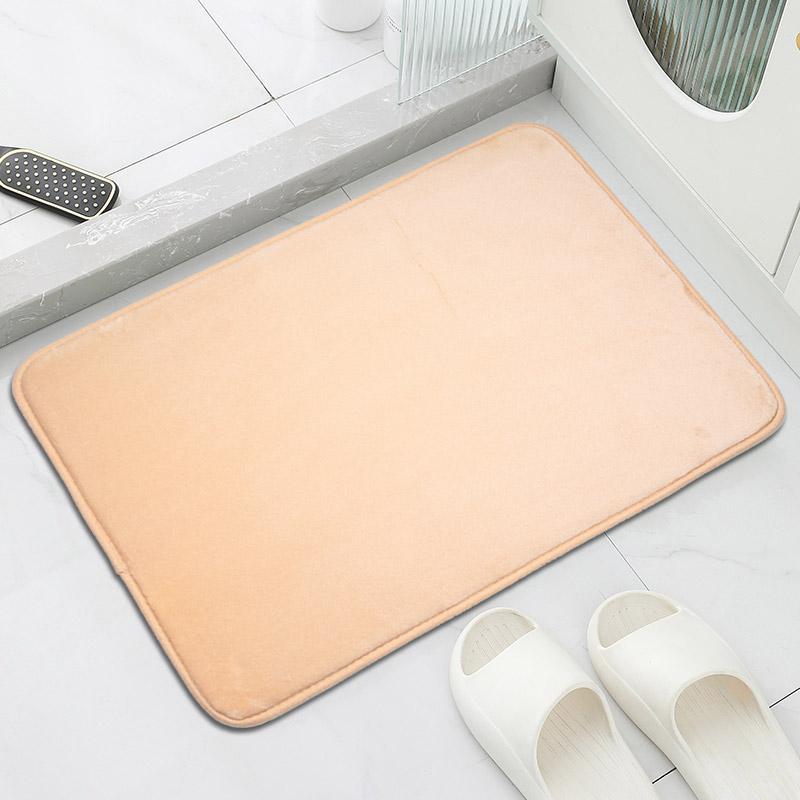 

Элегантный коврик для ванной из пены с эффектом памяти: Нескользящий, устойчивый к пятнам, мягкий, комфортный, домашний декоративный ковер - идеально подходит для ванной комнаты, спальни, кухни 400MMx600MM