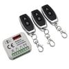 Récepteur Universel de Télécommande de Porte de Garage 433MHz & 868MHz avec Alimentation AC/DC 9-30V, Compatible avec les Systèmes Multi-Fréquences, Inclut une Télécommande