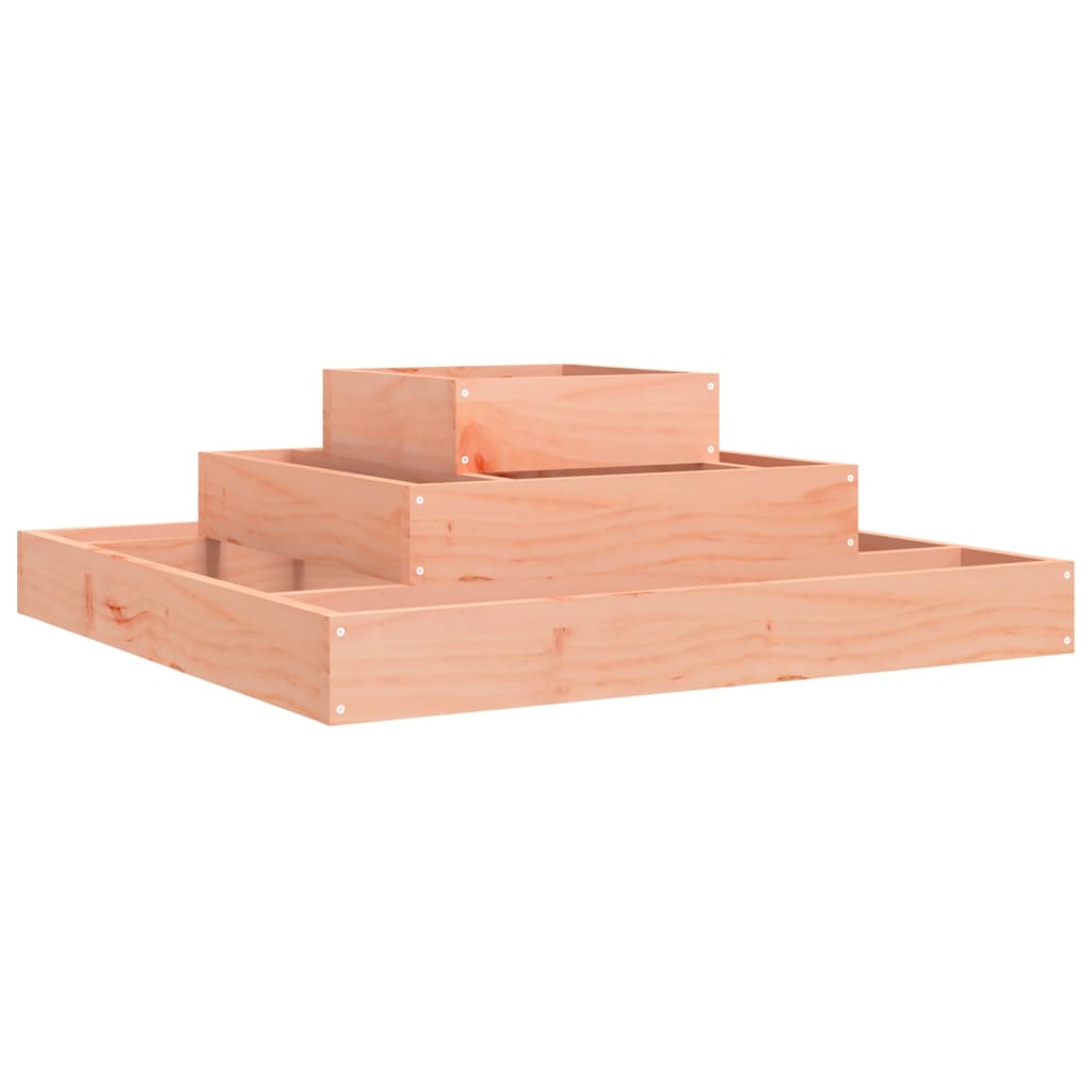 Vidaxl Planter, 80X80X27 Cm, Light Douglas Fir Wood