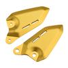 LEDISHUN Z900RS Parts Aluminum Heel Plate Guard 1 Pair Fits Z900RS/CAFE (2018-2024) (Gold)