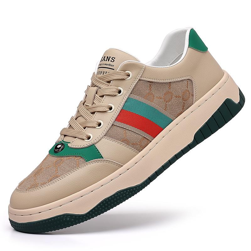 

Новые туфли для мужчин. Повседневная обувь из парусины. Трендовая обувь весна-осень. Полосатые плоские туфли для скейтбординга. Крутые уличные кроссовки на шнуровке для молодежи. 44 хаки