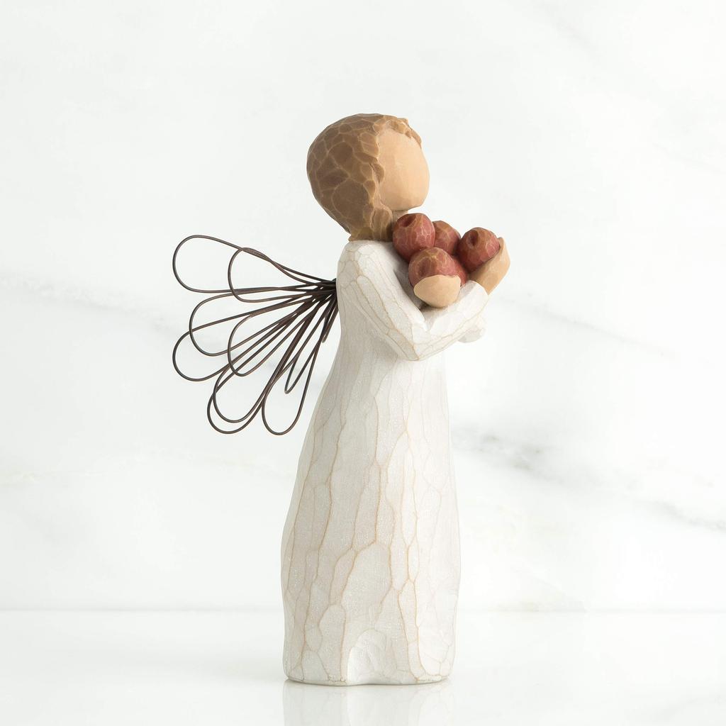 Willow Tree Angel Statue [Good Health] Stay Well, Get Well Gift, Apple Angel Figurine, Fairy Doll Sculpture