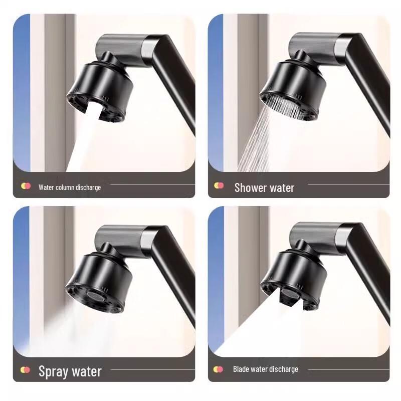 SBTOOR Adjustable Mechanical Arm Kitchen Faucet - Lucky Cat Design