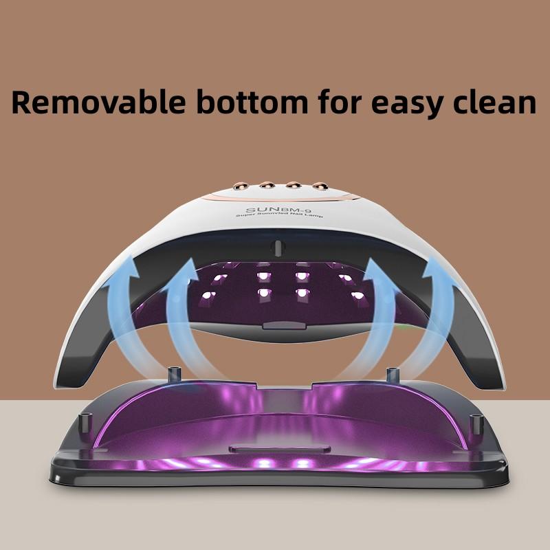 Max UV LED Lamp For Nail Dryer Manicure Nail Drying Lamp 66LEDS UV Gel Varnish With LCD Display UV Lamp For Manicure Salon