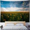 Home Wall Decoration Tapestry Sunflower Field Background Office Living Room Tapestry