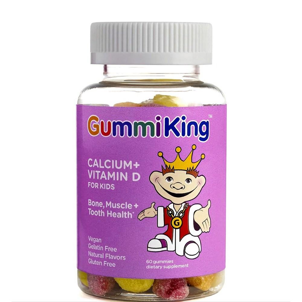 Gummy King Children's Calcium + Vitamin D Gummy Jelly 60 Pcs