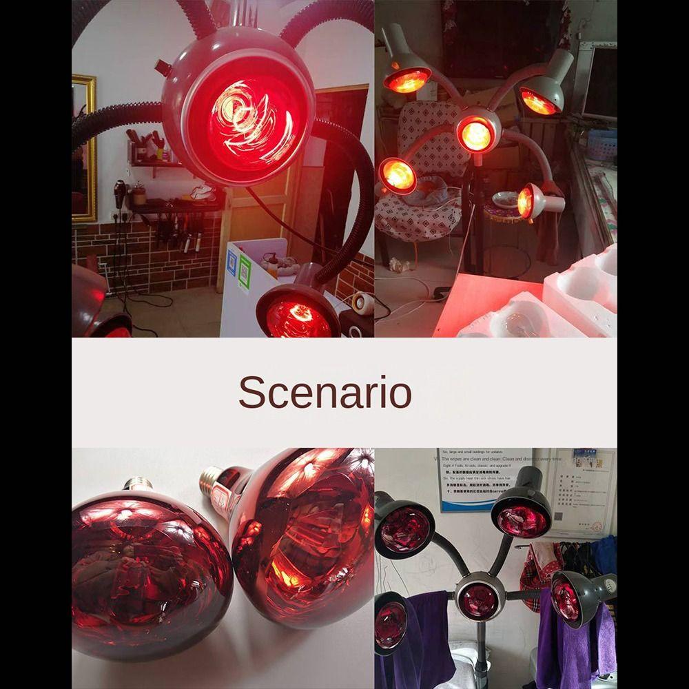 1pc GB Infrared Heating Therapy Lamp Bulb 275W Infrared Light Bulb Physiotherapy Bulb  Body Care