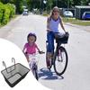 Cykelkorg fram Kraftig Metalltråd Hängs på Cykelkorg Universell Passform Färgbeständig Cykelkorg Fram