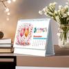 Diamond Painting Paper Calendar Diamond Painting Monthly Calendar Kit Monthly Flip Tabletop Calendar for Home Office Planning